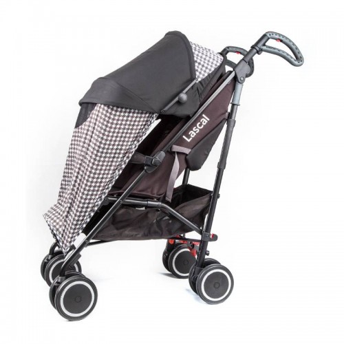 LASCAL M1 Buggy Stroller - Red/ Black